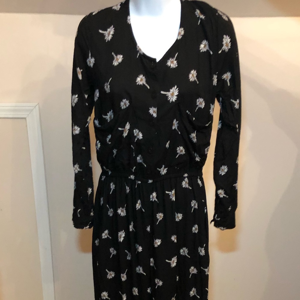 Sunflower Black Long Sleeve And Pant Romper